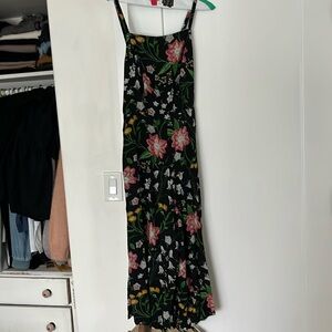 Floral Capri Jumpsuit